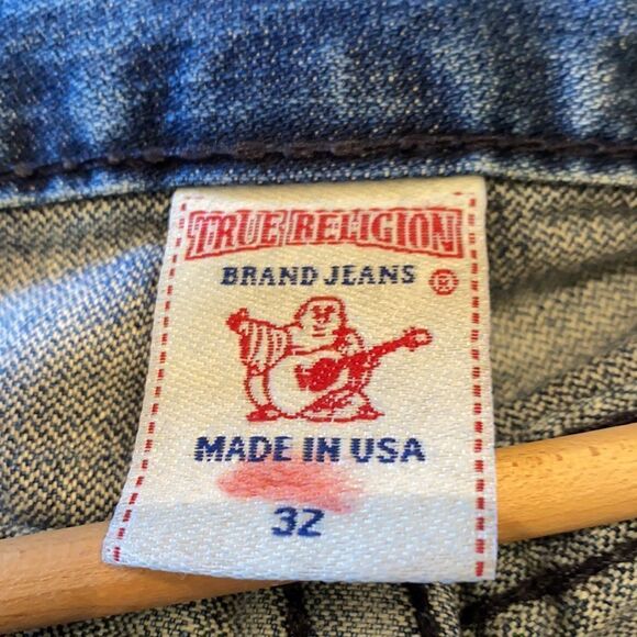 True religion distressed light blue - Picture 4 of 7